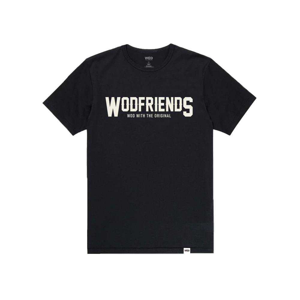 Lettering Logo T-shirt Black