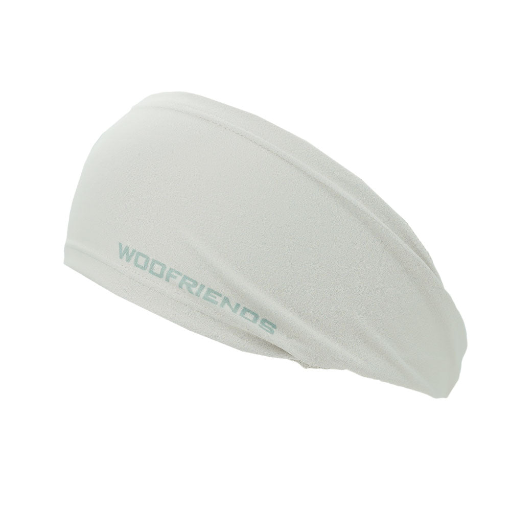 Solid Color White Gray Headband