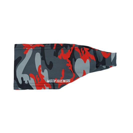 Ops Camo Red & Black Headband