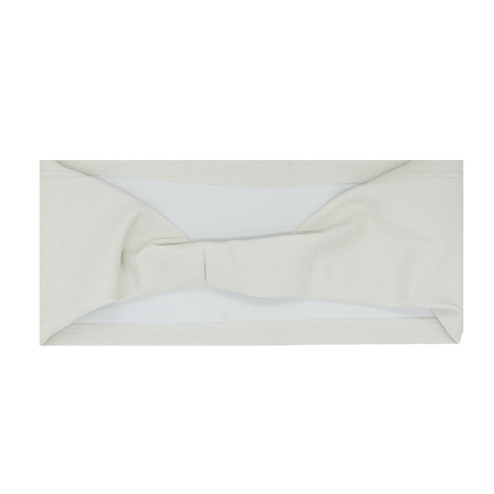 Solid Color White Gray Headband