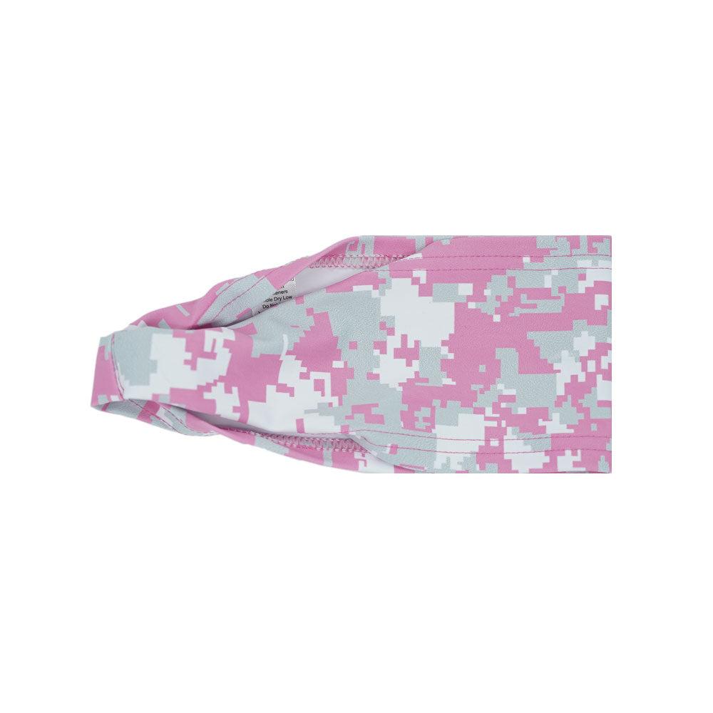 Digital Fuzz Pink Headband