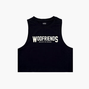 Lettering Logo Crop Sleeveless